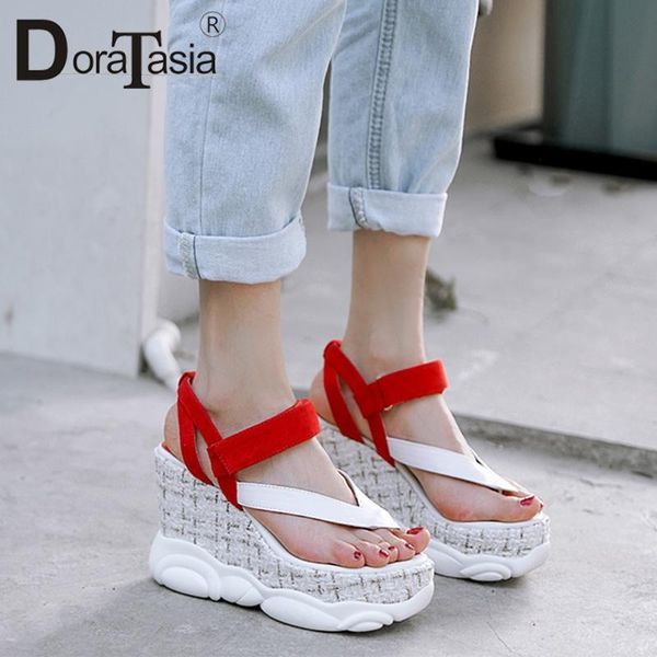 genuine leather summer sandals leisure shoes woman wedge high heels flat platform dress, Black
genuine leather summer sandals leisure shoes woman wedge high heels flat platform dress, Black