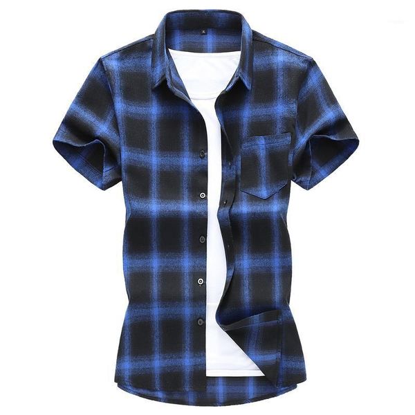 men's casual shirts oversize 5xl 6xl 7xl plaid short sleeve shirt business summer single-breasted 2021, White;black
men's casual shirts oversize 5xl 6xl 7xl plaid short sleeve shirt business summer single-breasted 2021, White;black