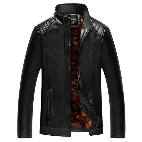 men's fur & faux 2021 winter pu leather jacket men fashion casual thick outwear coats overcoats zipper brand brown black clothing
men's fur & faux 2021 winter pu leather jacket men fashion casual thick outwear coats overcoats zipper brand brown black clothing