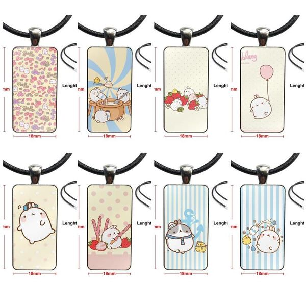 pendant necklaces cute molang plastic fashion necklace handmade rectangle shape choker jewelry multi designs for party gift, Silver
pendant necklaces cute molang plastic fashion necklace handmade rectangle shape choker jewelry multi designs for party gift, Silver