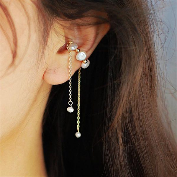 dangle & chandelier no ear hole earrings natural special-shaped pearl long tassel bone clip super fairy women jewelry, Silver
dangle & chandelier no ear hole earrings natural special-shaped pearl long tassel bone clip super fairy women jewelry, Silver