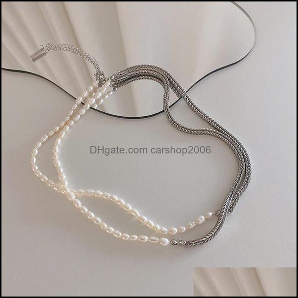 necklaces & pendants jewelryvintage asymmetry sier color imitated pearl necklace irregar geometric long clavicle chain for women fashion jew, Silver
necklaces & pendants jewelryvintage asymmetry sier color imitated pearl necklace irregar geometric long clavicle chain for women fashion jew, Silver