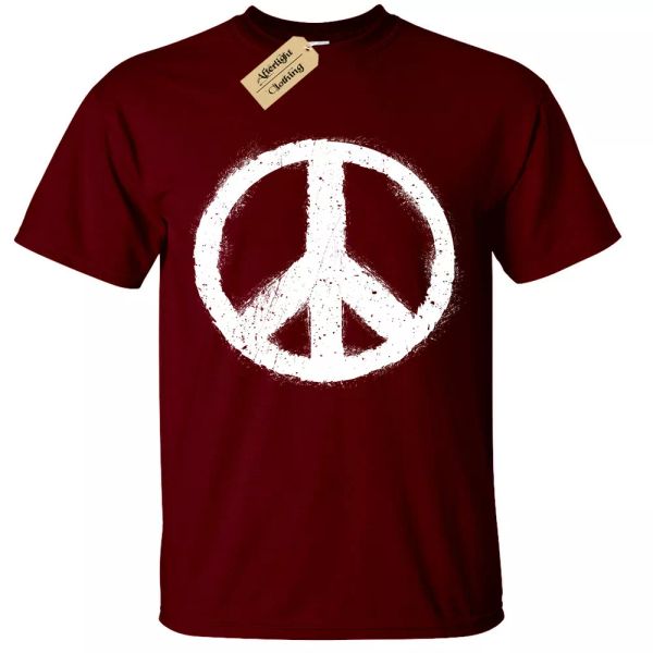 peace symbol t-shirt mens character world fashionable nature love, White;black
peace symbol t-shirt mens character world fashionable nature love, White;black
