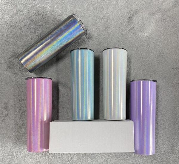 20oz sublimation glitter tumblers rainbow color stainless steel water bottle double wall coffee mug with lid insulation drinking cup a02
20oz sublimation glitter tumblers rainbow color stainless steel water bottle double wall coffee mug with lid insulation drinking cup a02