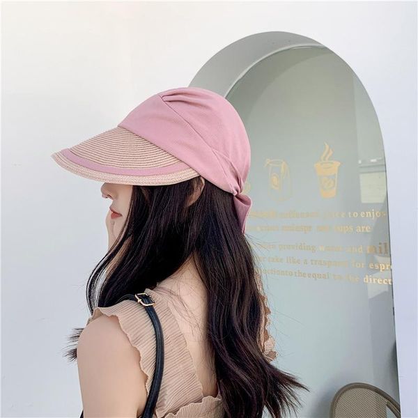 wide brim hats summer women big straw for raffia sun visor hat foldable breathable beach baseball cap chapeau femme, Blue;gray
wide brim hats summer women big straw for raffia sun visor hat foldable breathable beach baseball cap chapeau femme, Blue;gray