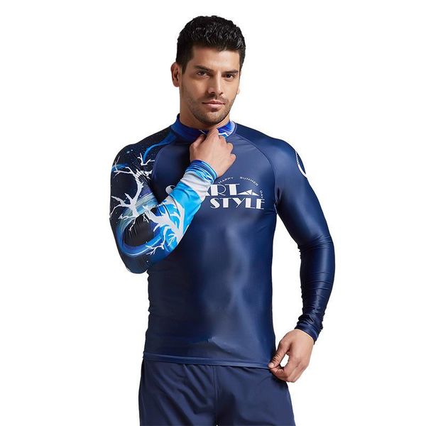 professional men's long sleeve pro light quick dry sun protection rashguard basic skins upf 50+ swim shirt print navy blue one-piece su
professional men's long sleeve pro light quick dry sun protection rashguard basic skins upf 50+ swim shirt print navy blue one-piece su