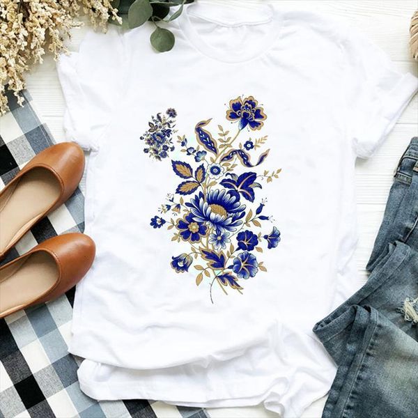 men lady fashion 90s t shirt harajuku casual cute flower floral tee mens female clothes graphic, White;black
men lady fashion 90s t shirt harajuku casual cute flower floral tee mens female clothes graphic, White;black