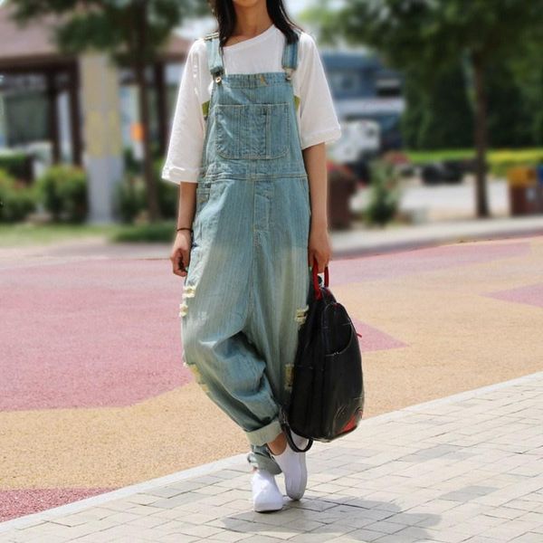 women's jumpsuits & rompers women casual ripped jean jumpsuit hole loose denim boyfriend wide leg overalls harem pants, Black;white
women's jumpsuits & rompers women casual ripped jean jumpsuit hole loose denim boyfriend wide leg overalls harem pants, Black;white