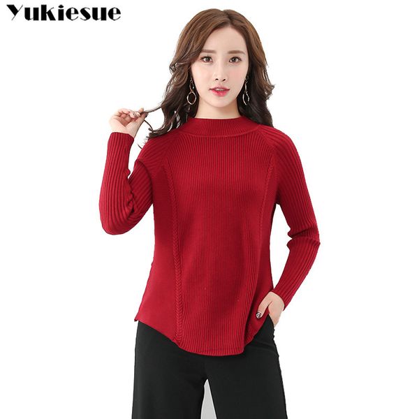 thick warm winter women sweater fashion long sleeve knitted soft pullover jumper autumn female 210518, White;black
thick warm winter women sweater fashion long sleeve knitted soft pullover jumper autumn female 210518, White;black