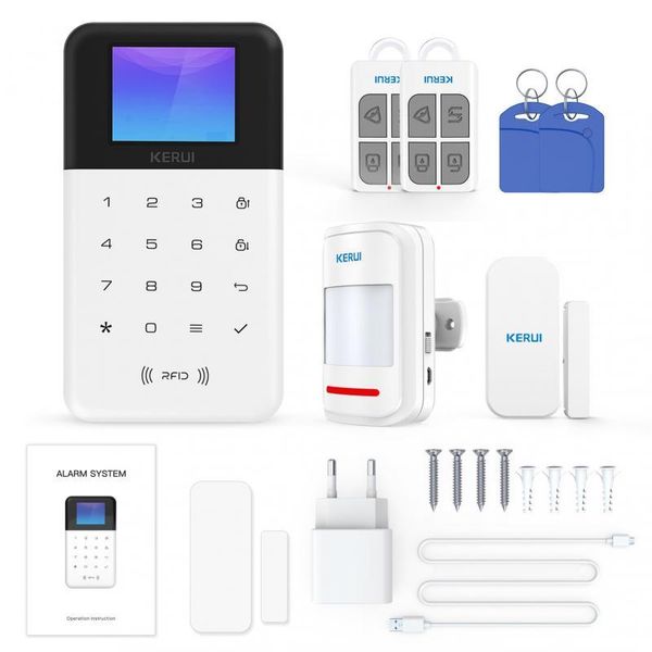 smart home control tuya anti-theft alarm system host app one-key distribution network gsm+wifi work with alexa and goggle
smart home control tuya anti-theft alarm system host app one-key distribution network gsm+wifi work with alexa and goggle