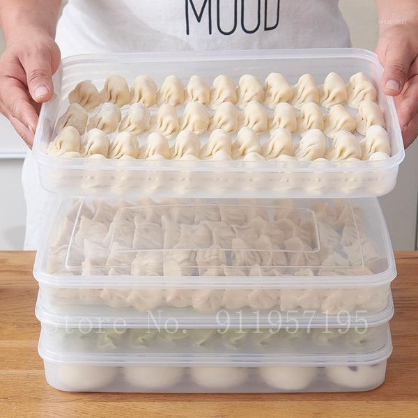 storage bottles & jars 2 layer dumpling box refrigerator food container no divide kitchen transparent with cover plastic case mx621113
storage bottles & jars 2 layer dumpling box refrigerator food container no divide kitchen transparent with cover plastic case mx621113