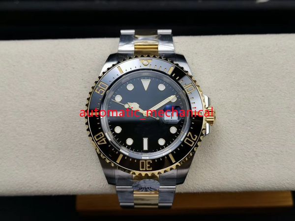 luxury 43mm mens watch u1 factory black dial 126600 126660 stainless steel two-tone automatic mechanical ceramic sapphire glass wristwatches, Slivery;brown
luxury 43mm mens watch u1 factory black dial 126600 126660 stainless steel two-tone automatic mechanical ceramic sapphire glass wristwatches, Slivery;brown