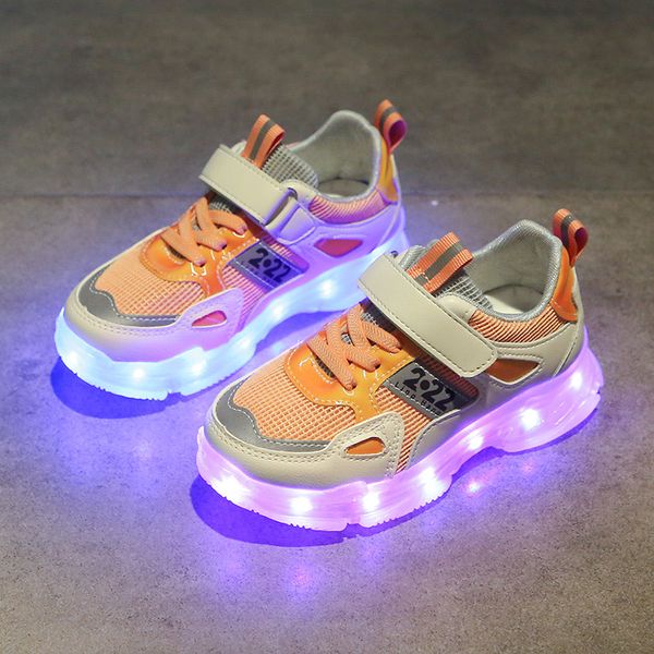 Spring and Summer 2021 Childrens LED Lights for Boys and Girls Casual Sports Korean Fashion Running Kids Shoes CS88, 01
Spring and Summer 2021 Childrens LED Lights for Boys and Girls Casual Sports Korean Fashion Running Kids Shoes CS88, 01