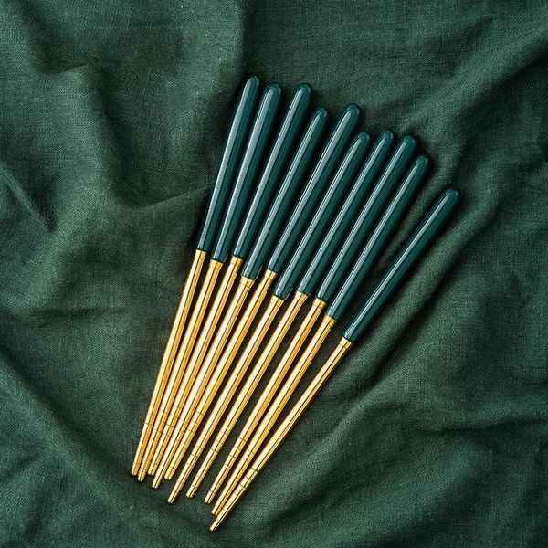 chopsticks luxurious ceramics gold green sushi hashi chinese japanese 1 pair 19cm creative korean
chopsticks luxurious ceramics gold green sushi hashi chinese japanese 1 pair 19cm creative korean