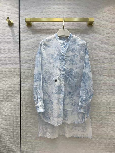 milan runway shirts 2022 spring long sleeve o neck print designer blouses brand same style women 1108-23, White
milan runway shirts 2022 spring long sleeve o neck print designer blouses brand same style women 1108-23, White