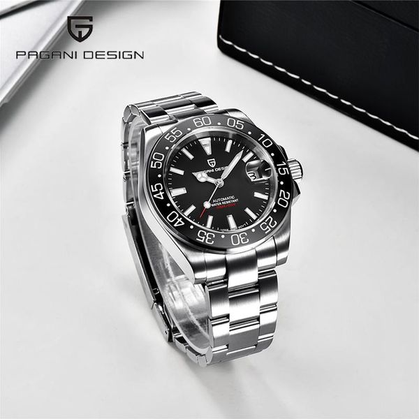 wristwatches pagani design 2021 business men's mechanical watches automatic upper chain stainless steel waterproof watch reloj hombre, Slivery;brown
wristwatches pagani design 2021 business men's mechanical watches automatic upper chain stainless steel waterproof watch reloj hombre, Slivery;brown