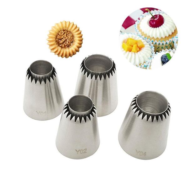 cake tools sylphy 2pcs/set cream nozzles icing piping tips ring shape cookies molds cupcake decorating
cake tools sylphy 2pcs/set cream nozzles icing piping tips ring shape cookies molds cupcake decorating