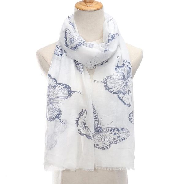 scarves 2021 big butterfly print fringe scarf shawls soft animal pattern hijab wrap 4 color, Blue;gray
scarves 2021 big butterfly print fringe scarf shawls soft animal pattern hijab wrap 4 color, Blue;gray