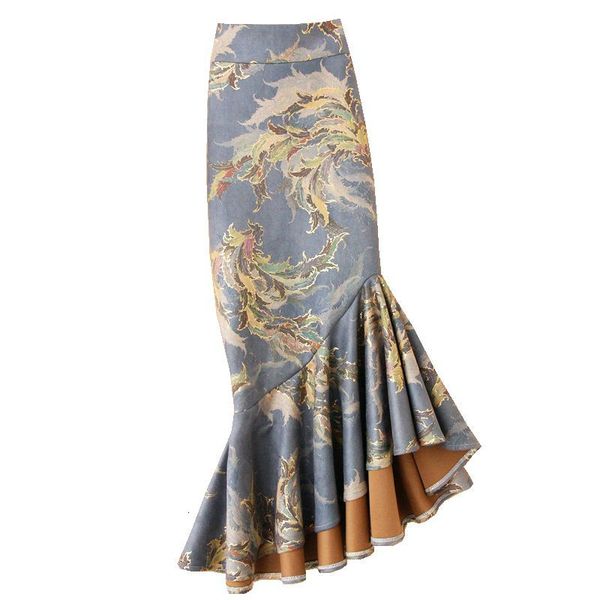 skirts autumn winter european vintage elegant ol slim women long fish tail suede mermaid trumpet, Black
skirts autumn winter european vintage elegant ol slim women long fish tail suede mermaid trumpet, Black