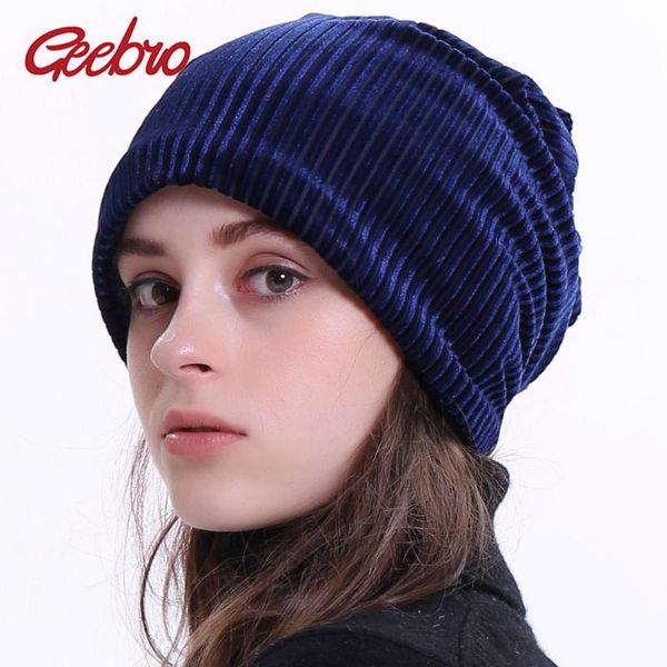 beanie/skull caps geebro women winter warm ribbed thick slouchy beanies polyester soft skullies fashion elastic hats balaclava bonnet, Blue;gray
beanie/skull caps geebro women winter warm ribbed thick slouchy beanies polyester soft skullies fashion elastic hats balaclava bonnet, Blue;gray