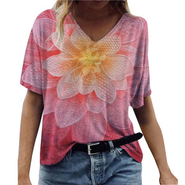 women's t-shirt 2021 summer vintag print women casual short sleeve v-neck plus size harajuku tshirt female clothes tee shirt femme t-s, White
women's t-shirt 2021 summer vintag print women casual short sleeve v-neck plus size harajuku tshirt female clothes tee shirt femme t-s, White