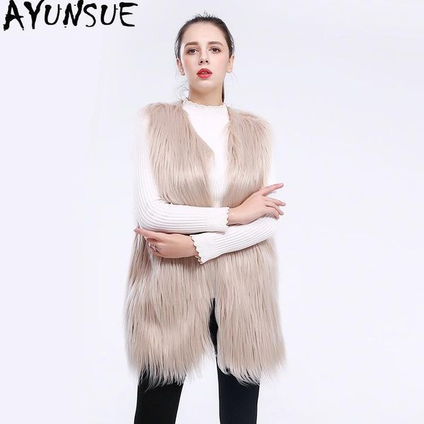 faux fur coat women furry vest female jacket sleeveless white femme women's clothing abrigos mujer kj3091, Black
faux fur coat women furry vest female jacket sleeveless white femme women's clothing abrigos mujer kj3091, Black