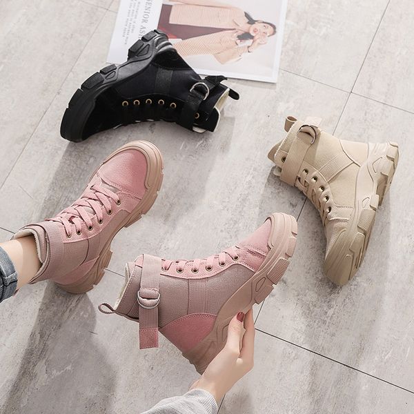 brand new women boots autumn winter street designer canvas casual shoes fashion plush ankle desert boots, Black
brand new women boots autumn winter street designer canvas casual shoes fashion plush ankle desert boots, Black