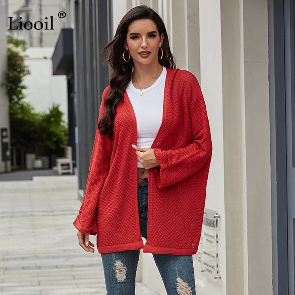 knits casual loose knitted cardigan women autumn winter clothing long sleeve female solid color knitwear and coats, White
knits casual loose knitted cardigan women autumn winter clothing long sleeve female solid color knitwear and coats, White