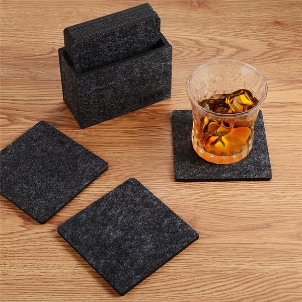 table runner 8pcs set natural felt coasters with box holder storage thicken retro cup mat for drinks kitchen supplies
table runner 8pcs set natural felt coasters with box holder storage thicken retro cup mat for drinks kitchen supplies