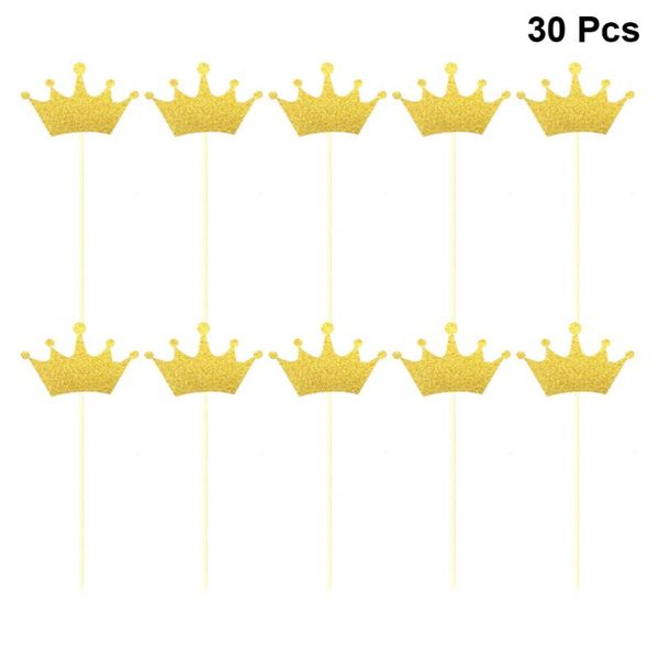 gift wrap 30pcs golden glitter paper cake ers crown design picks birthday cupcake decoration dessert fruit insert party favor
gift wrap 30pcs golden glitter paper cake ers crown design picks birthday cupcake decoration dessert fruit insert party favor