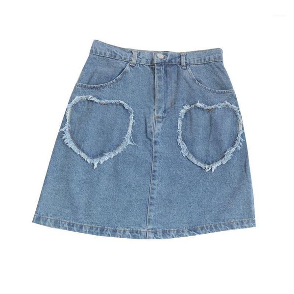 skirts spring summer retro college style love heart denim short skirt a-line high waist, Black
skirts spring summer retro college style love heart denim short skirt a-line high waist, Black