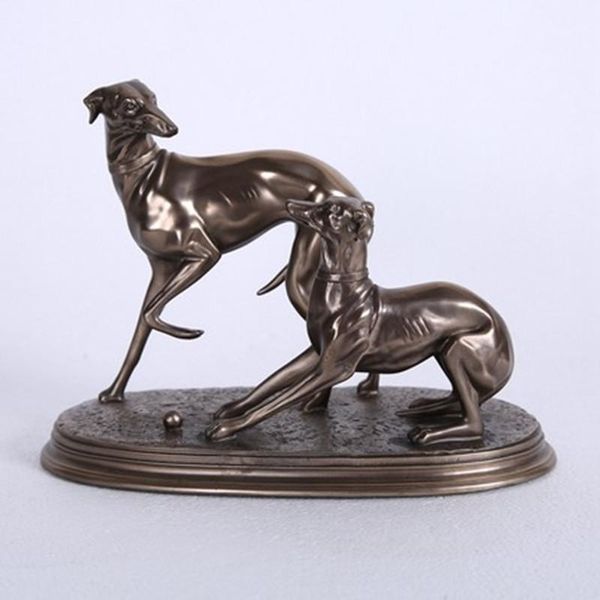 decorative objects & figurines american country cold cast copper dog decorations resin imitation lovers european home
decorative objects & figurines american country cold cast copper dog decorations resin imitation lovers european home