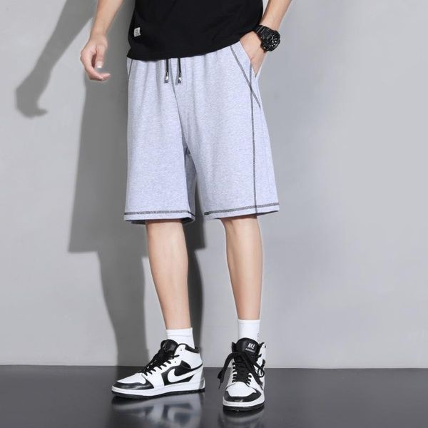 men's shorts 2021 trendy summer casual pants sports five points thin beach, White;black
men's shorts 2021 trendy summer casual pants sports five points thin beach, White;black