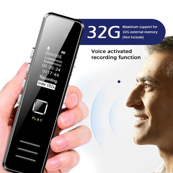 digital voice recorder willkey professional portable stereo mini recording pen for business meeting device
digital voice recorder willkey professional portable stereo mini recording pen for business meeting device