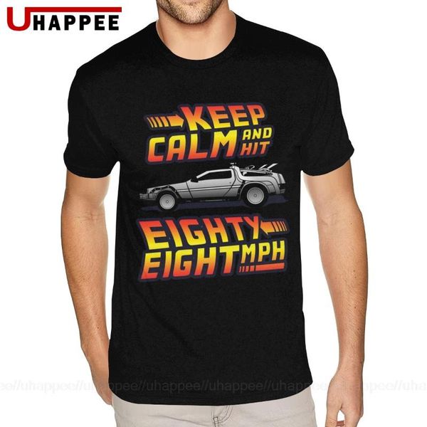 back to the future parody keep calm and hit 88 mph tees shirts team 80s tee homme short sleeves fashion brand clothing men's t-shirts, White;black
back to the future parody keep calm and hit 88 mph tees shirts team 80s tee homme short sleeves fashion brand clothing men's t-shirts, White;black