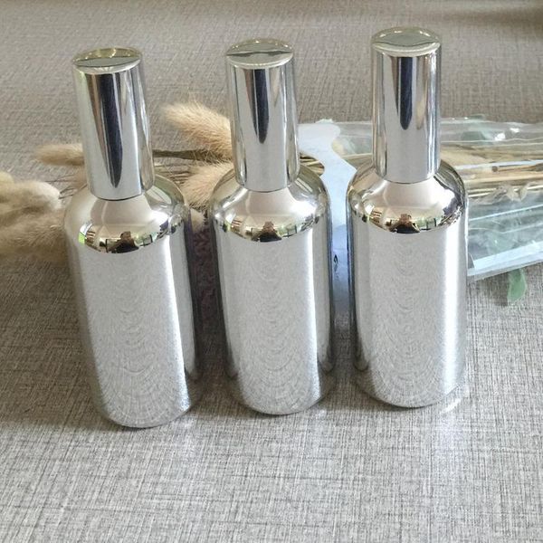 70pcs 100ml high temperature silver plated refillable empty lotion head bottle,emulsion, essence cream glass bottle, subpackage storage bott
70pcs 100ml high temperature silver plated refillable empty lotion head bottle,emulsion, essence cream glass bottle, subpackage storage bott