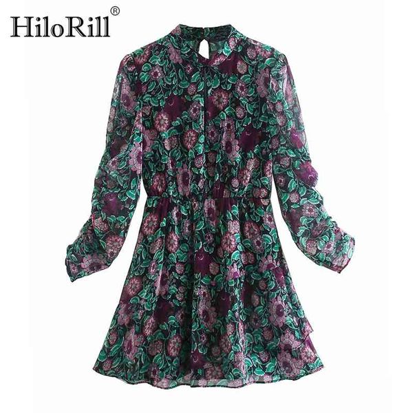chic hollow out mini dress boho floral print chiffon party pleated sleeve ruffles women sundress vestidos 210508, Black;gray
chic hollow out mini dress boho floral print chiffon party pleated sleeve ruffles women sundress vestidos 210508, Black;gray