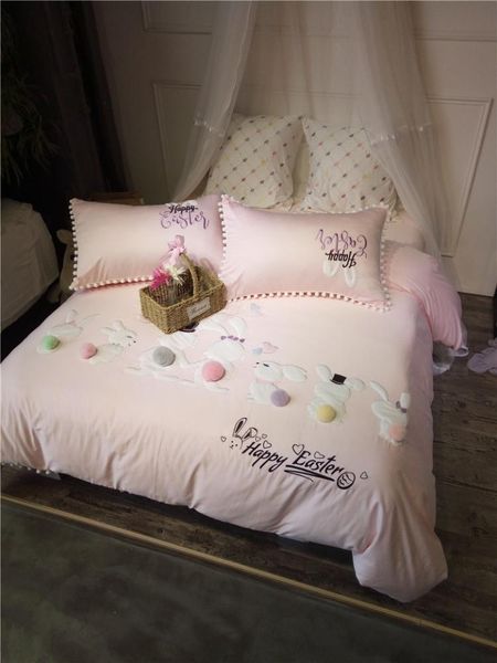 bedding sets girls duvet cover set 60s egyptian cotton pink king size 4/6pcs for girl bed linen sheet gift
bedding sets girls duvet cover set 60s egyptian cotton pink king size 4/6pcs for girl bed linen sheet gift