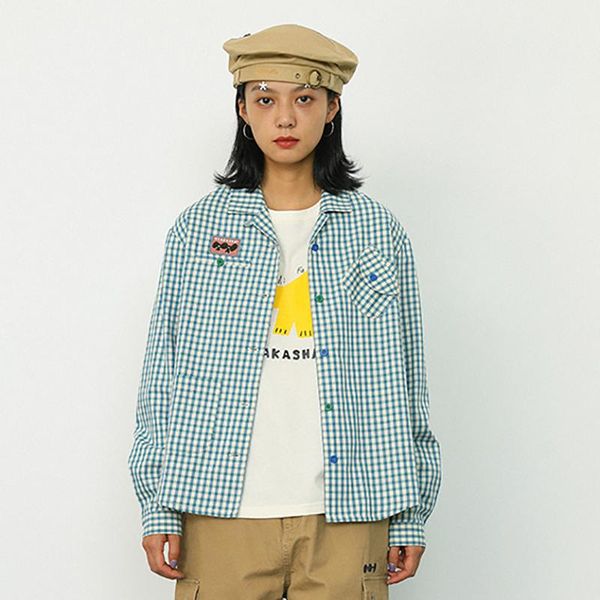 women's blouses & shirts bebobsons 2021 spring arrival women cotton blouse long sleeve turn down collar loose preppy style female shirt, White
women's blouses & shirts bebobsons 2021 spring arrival women cotton blouse long sleeve turn down collar loose preppy style female shirt, White