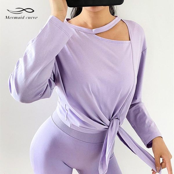 yoga outfits oblique shoulder design modal cozy loose t-shirt sports long sleeve bandage women quick dry running workout clothes, White;red
yoga outfits oblique shoulder design modal cozy loose t-shirt sports long sleeve bandage women quick dry running workout clothes, White;red