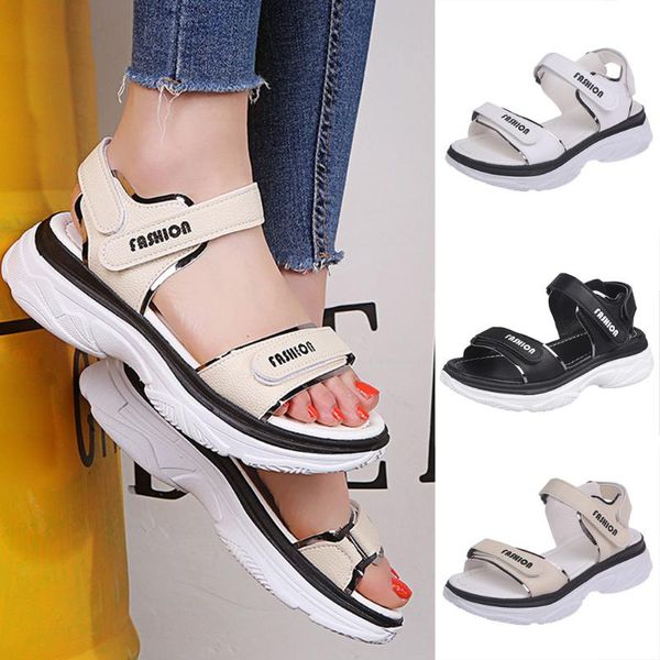 dress shoes 2021 sponge cake platform sandals summer student fashion all-match beach roman leather gladiator, Black
dress shoes 2021 sponge cake platform sandals summer student fashion all-match beach roman leather gladiator, Black