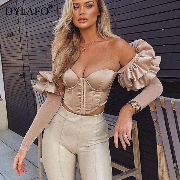 elegant ruffles sleeve crop women solid strapless backless winter streetwear skinny zipper party clothes 2021 women's tanks & camis, White
elegant ruffles sleeve crop women solid strapless backless winter streetwear skinny zipper party clothes 2021 women's tanks & camis, White