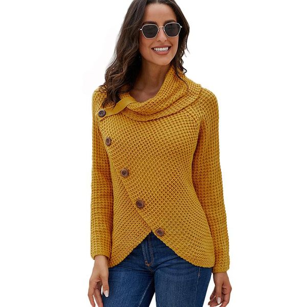 women's sweaters 2021 fashion sweater patchwork oblique button knitted woman winter clothes casual female jumpers pull thick, White;black
women's sweaters 2021 fashion sweater patchwork oblique button knitted woman winter clothes casual female jumpers pull thick, White;black