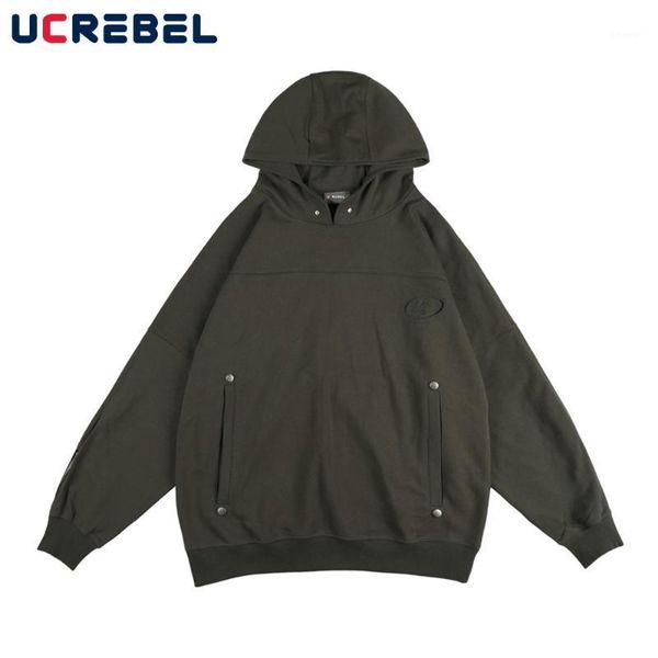 men's hoodies & sweatshirts solid color mens high street autumn casual loose long sleeve pullover men, Black
men's hoodies & sweatshirts solid color mens high street autumn casual loose long sleeve pullover men, Black