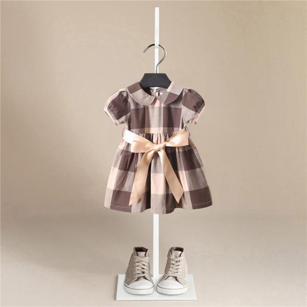 fashion baby girls dress summer striped brand princess children's girl clothing 1-5 years turndown collar girl's dresses, Red;yellow
fashion baby girls dress summer striped brand princess children's girl clothing 1-5 years turndown collar girl's dresses, Red;yellow