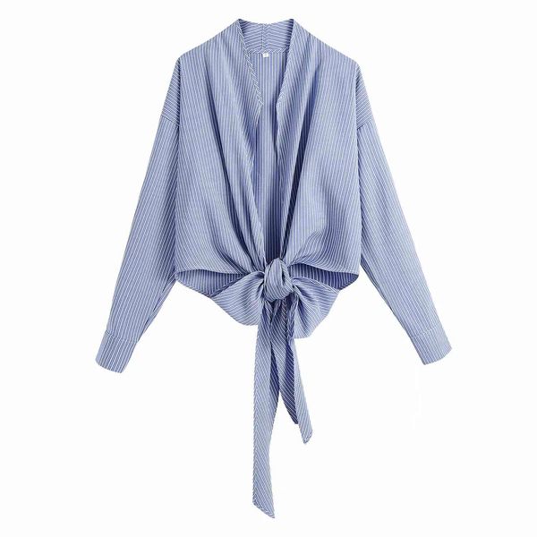 women elegant v-neck cropped blouse solid spring lace long sleeve chic shirt bandage clothing all-match 210521, White
women elegant v-neck cropped blouse solid spring lace long sleeve chic shirt bandage clothing all-match 210521, White