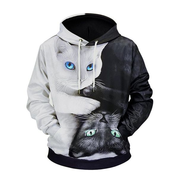 women's hoodies & sweatshirts 3d print black white cat sweatshirt women long sleeve pullovers hooded hoodie streetwear coat plus size
women's hoodies & sweatshirts 3d print black white cat sweatshirt women long sleeve pullovers hooded hoodie streetwear coat plus size