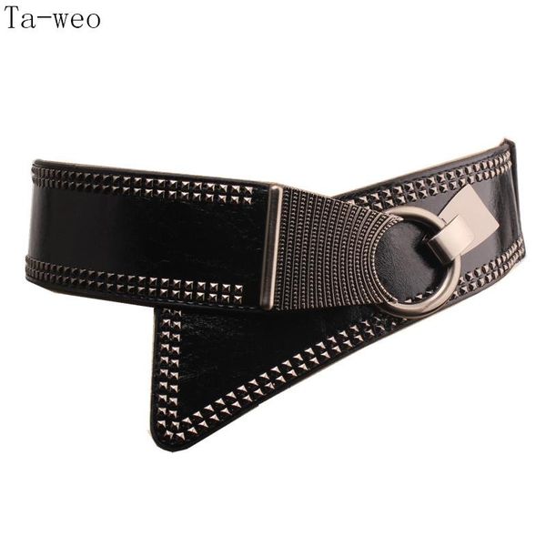 belts ta-weo fashion women dress elastic wide belts, rivet punk pu girdle, elegant cummerbunds, generous for, Black;brown
belts ta-weo fashion women dress elastic wide belts, rivet punk pu girdle, elegant cummerbunds, generous for, Black;brown