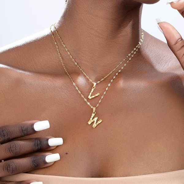 christmas gift initial letter necklaces for women stainless steel alphabet pendant choker necklace collares chain goth jewelry chokers, Golden;silver
christmas gift initial letter necklaces for women stainless steel alphabet pendant choker necklace collares chain goth jewelry chokers, Golden;silver