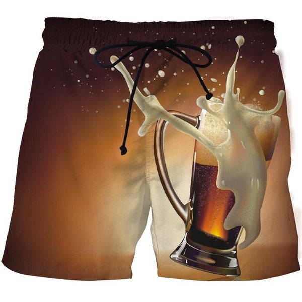 men's shorts hip hop funny street casual beach pants summer style 3d ink printing beer men and women couple drop, White;black
men's shorts hip hop funny street casual beach pants summer style 3d ink printing beer men and women couple drop, White;black
